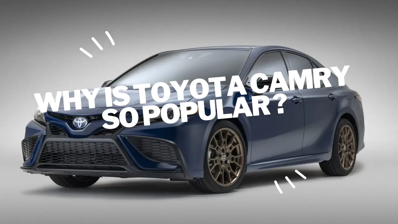 why is toyota camry so popular ?