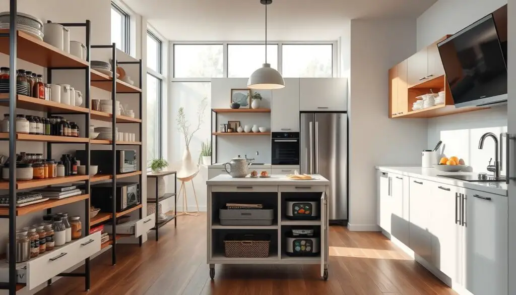 kitchen storage ideas for small spaces