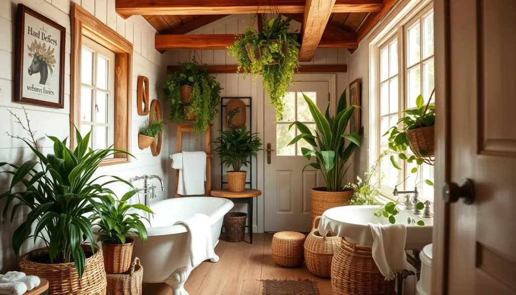 cottage core bathroom decor ideas