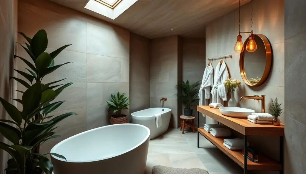 small bathroom spa decor ideas