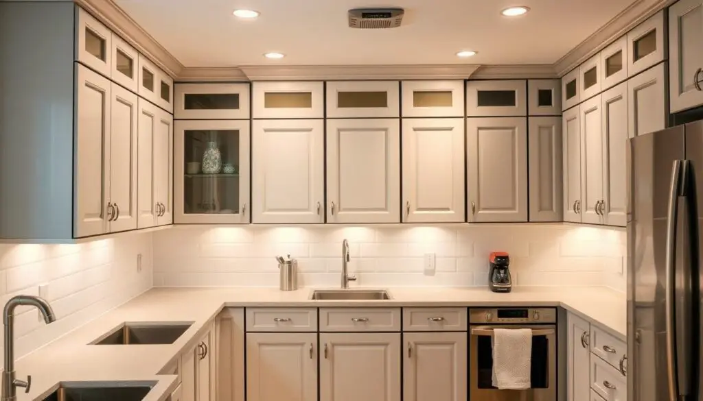 small kitchen cabinet color ideas