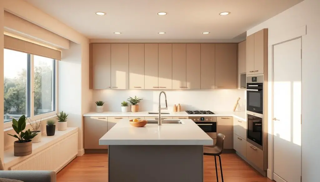 small kitchen ideas with bar counter
