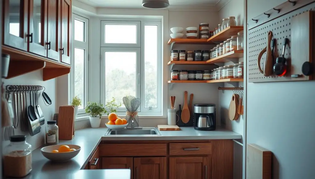 organization ideas for small kitchen