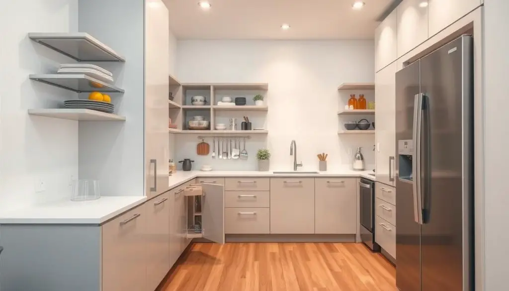 small kitchen cabinet storage ideas