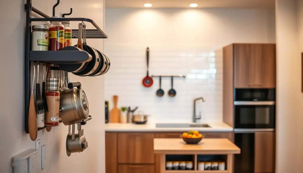 small kitchen ideas without cabinets