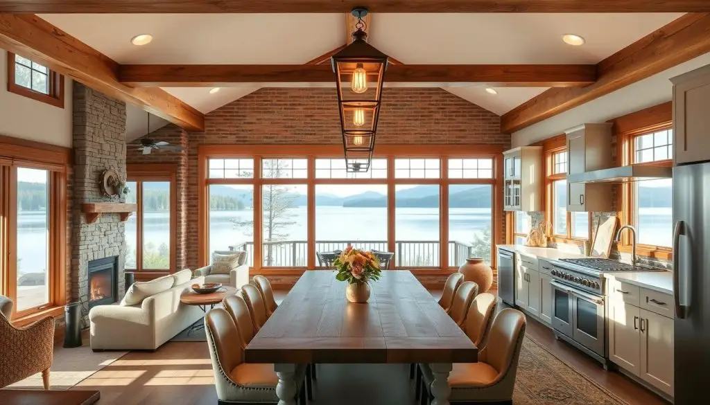 small lake house kitchen ideas