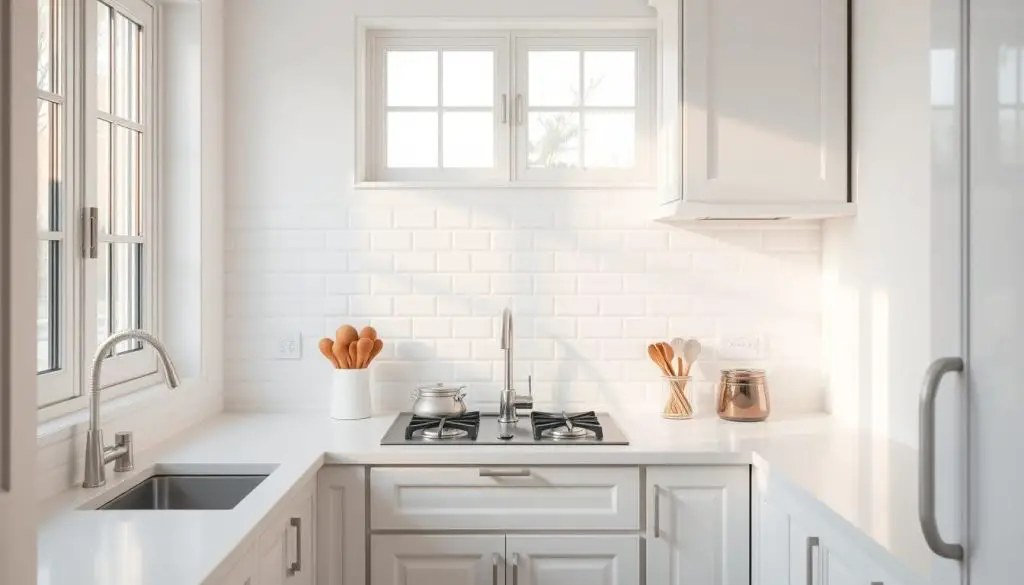 small white kitchen backsplash ideas